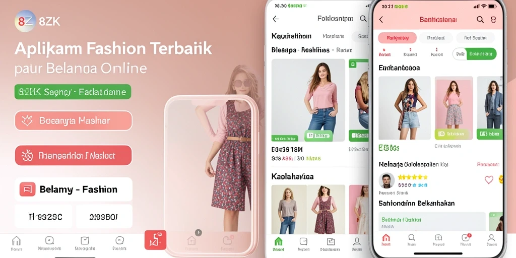 Antarmuka aplikasi 8ZK yang modern dan mudah digunakan.