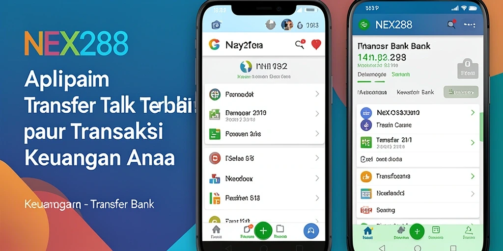 Tampilan antarmuka NEX288 yang sederhana dan informatif.