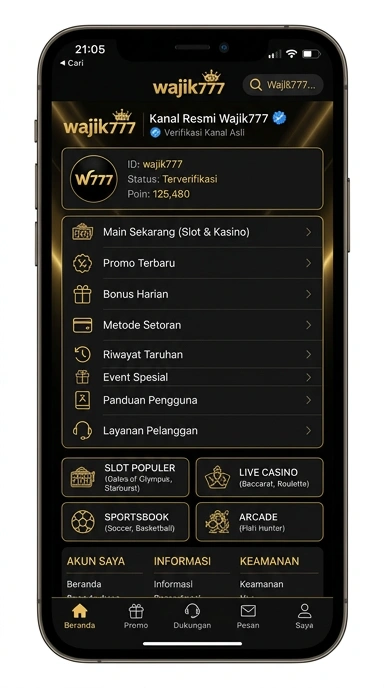 Kanal Resmi Wajik777 untuk Pengguna Android Indonesia